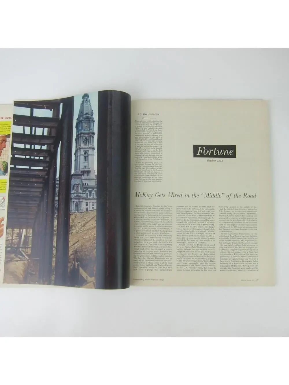 Vintage FORTUNE Magazine October 1953 Cadillac Chevrolet General Motors Seagrams